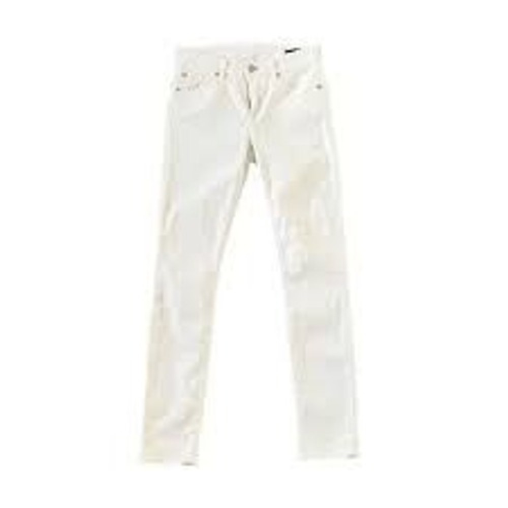 7 for All Mankind NWT Cream‎ Skinny Jeans (MSRP: $228) size 27
